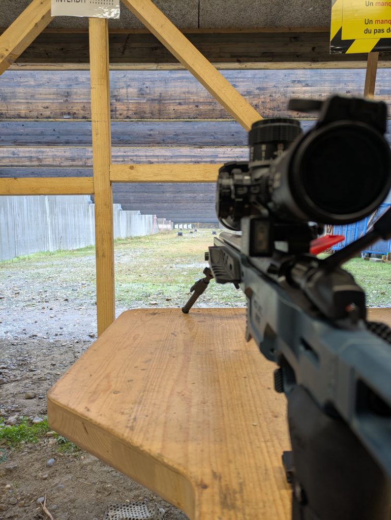 Carabine de compétition, initiation tir, SubMOA